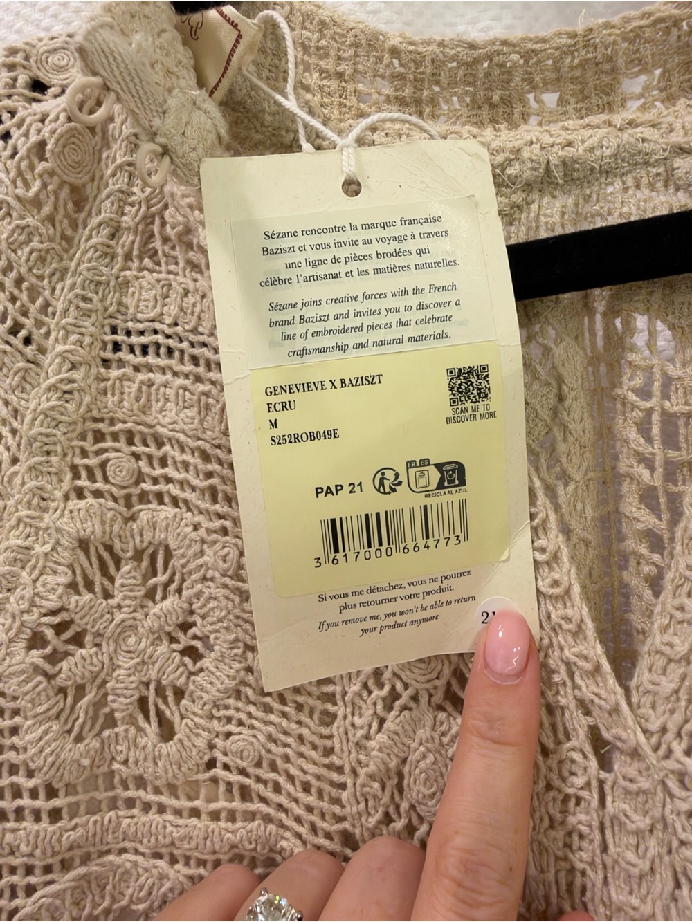 Sézane x Baziszt Genevieve Dress! NWT - Picture 5 of 5